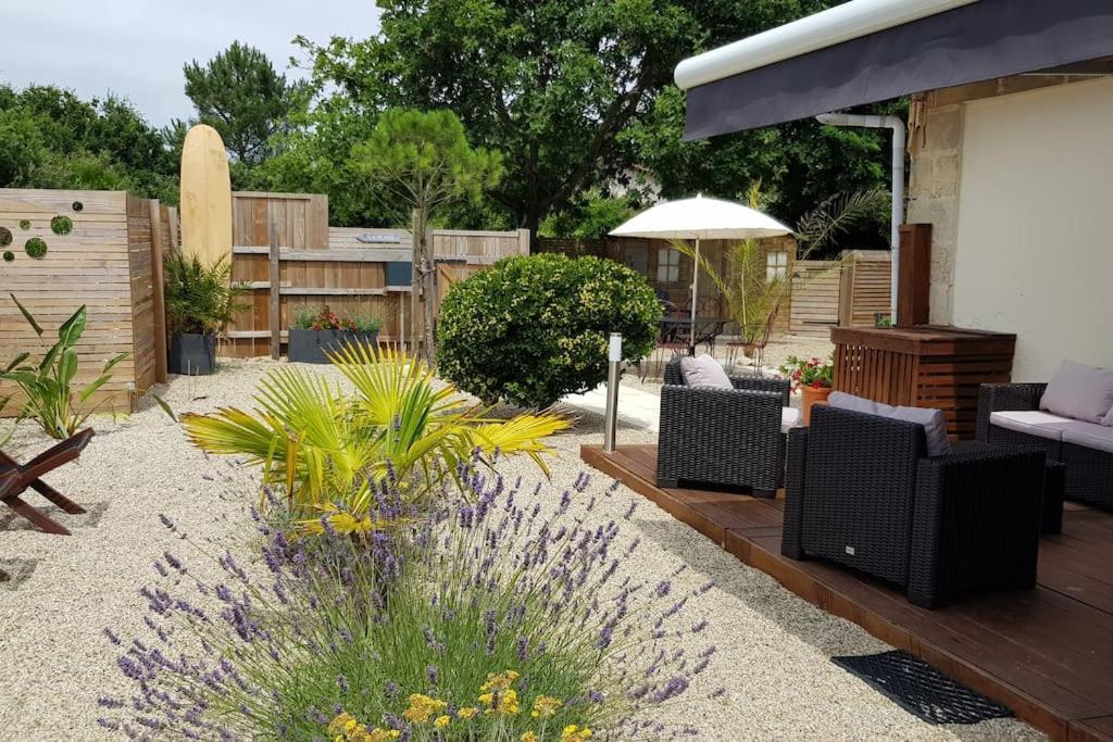 Le Chai De L'Ocean -Maison Plage A 300M - Jardin Terrasse スラック・シュル・メール エクステリア 写真